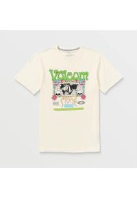 Koszulka Volcom Worldly off white. Kolor: biały. Sport: skateboard #1