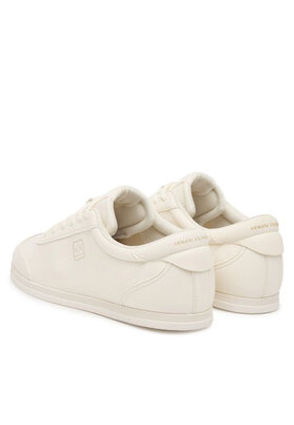 Armani Exchange Sneakersy XW001668 AF17628 U0011 Biały. Kolor: biały. Materiał: skóra