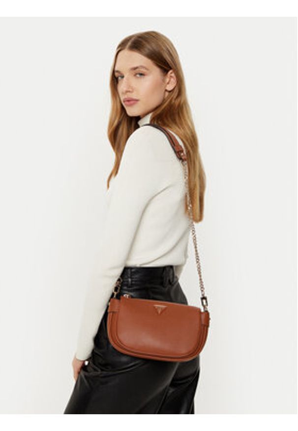 Guess Torebka HWBG95 19170 Brązowy. Kolor: brązowy. Materiał: skórzane