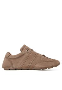 Sneakersy BOSS. Kolor: brązowy
