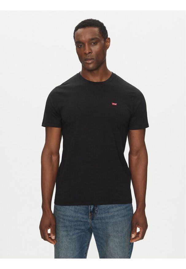Levi's® T-Shirt Original Tee 56605-0009 Czarny Regular Fit. Kolor: czarny. Materiał: bawełna