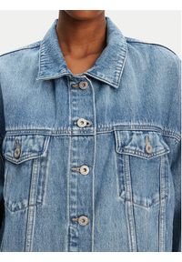 Hugo - HUGO Kurtka jeansowa Lou 50541559 Niebieski Regular Fit. Kolor: niebieski. Materiał: bawełna #5