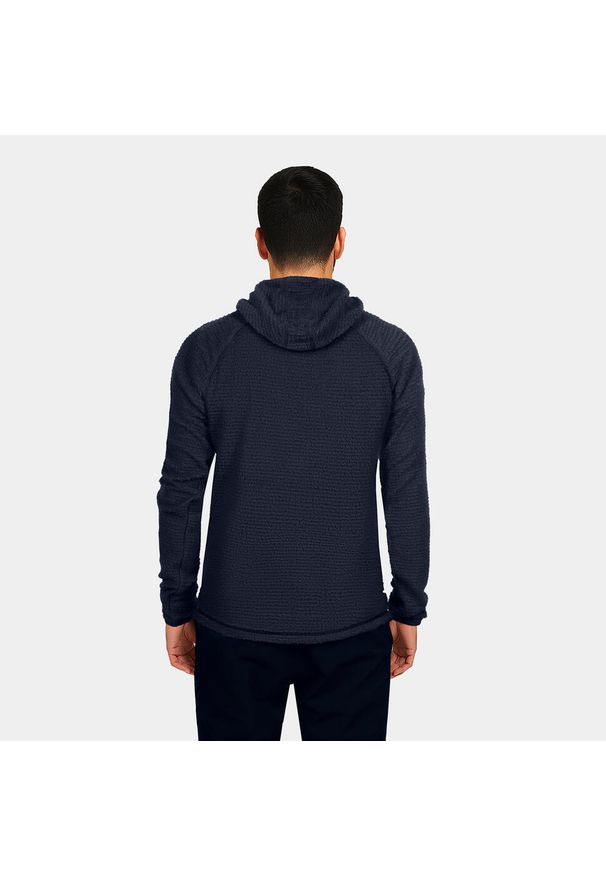 Bluza Primaloft męska Alpinus Eio. Kolor: niebieski. Materiał: polar. Technologia: Primaloft. Sport: turystyka piesza
