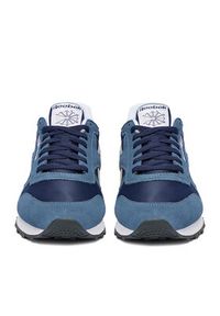 Reebok Sneakersy EO-CLASSIC LEATHER 100230514 Granatowy. Kolor: niebieski. Materiał: skóra, zamsz. Model: Reebok Classic #4
