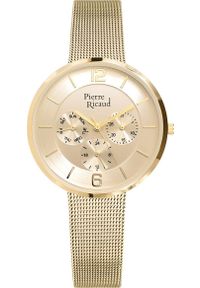 Zegarek Pierre Ricaud Zegarek damski Pierre Ricaud P22023.1151QF złoty. Kolor: złoty #1