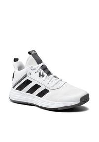 Adidas - adidas Sneakersy Ownthegame 2.0 H00469 Biały. Kolor: biały. Materiał: materiał