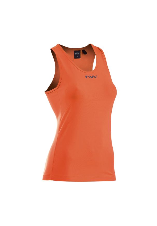 NORTHWAVE - Tank top rowerowy damski Northwave Essence Tank. Kolor: pomarańczowy. Sport: kolarstwo