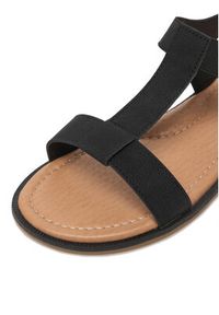 DeeZee Sandały CEO-CS166-3A Czarny. Kolor: czarny. Materiał: materiał #7