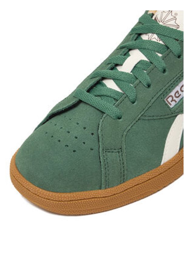 Reebok Sneakersy EO-CLUB C GROUNDS UK 100244920 Zielony. Kolor: zielony. Materiał: zamsz, skóra. Model: Reebok Club