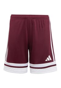 Adidas - Spodenki dla dzieci adidas Squadra 25. Kolor: biały, czerwony, wielokolorowy. Styl: sportowy, młodzieżowy