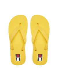 Japonki Tommy Jeans. Kolor: żółty