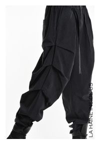 La Haine Inside Us Spodnie | 3R M1252 | Mężczyzna | Czarny. Okazja: na co dzień. Kolor: czarny. Materiał: lyocell, bawełna. Styl: casual, elegancki #3