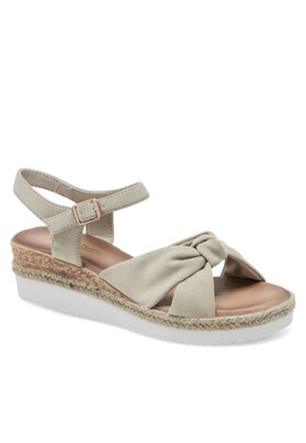 Clara Barson Espadryle ALIA WS2189-30 Beżowy. Kolor: beżowy. Materiał: syntetyk
