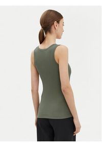 Pinko - PINKO Top Calcolatore 100807 Zielony Regular Fit. Kolor: zielony. Materiał: bawełna #4