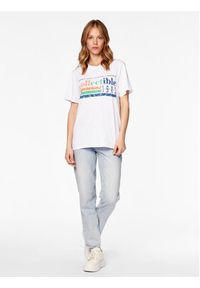 Gina Tricot T-Shirt Ellie 84280 Biały Relaxed Fit. Kolor: biały. Materiał: bawełna #2