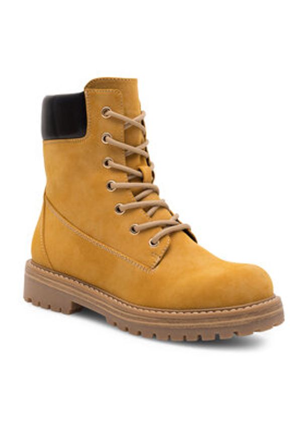 Jenny Fairy Trzewiki LUCIE WS2911-01 Brązowy. Kolor: brązowy. Materiał: materiał