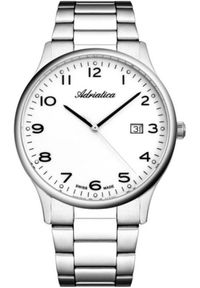 Zegarek męski Adriatica A1293.5123Q srebrny. Kolor: srebrny #1