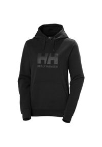 Kurtka dresowa damska z logo Helly Hansen 2.0. Kolor: czarny. Materiał: dresówka #1