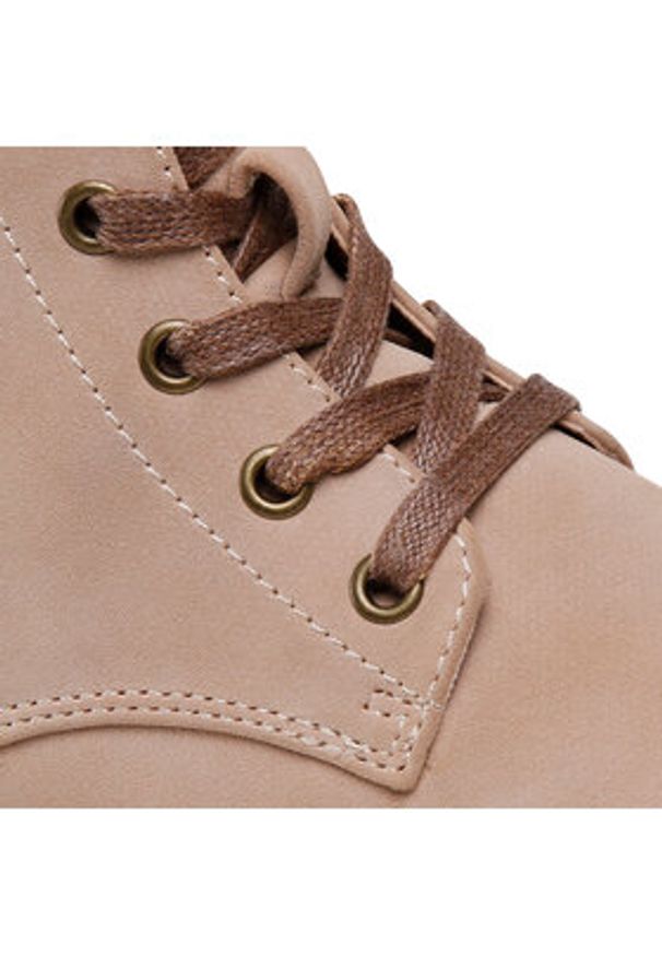 Clara Barson Trapery WS2911-03 Beżowy. Kolor: beżowy. Materiał: skóra