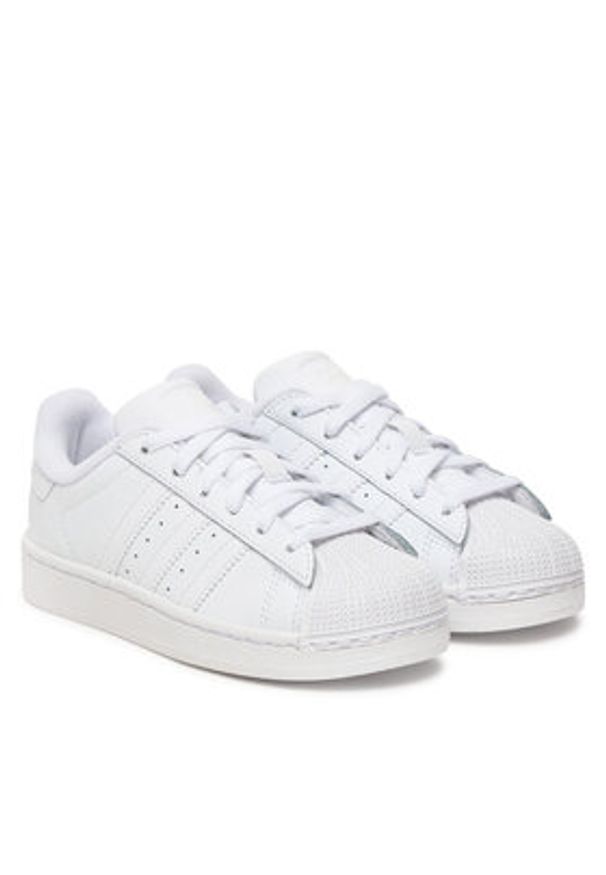 Adidas - adidas Sneakersy Superstar II C JH9982 Biały. Kolor: biały. Materiał: skóra. Model: Adidas Superstar