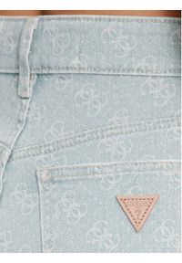 Guess Szorty jeansowe Lella W3GD49 WF5V3 Zielony Relaxed Fit. Kolor: zielony. Materiał: bawełna #5