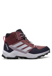 Adidas - adidas Trekkingi Terrex Ax4r Mid Rain.Rdy IF6519 Brązowy. Kolor: brązowy. Materiał: materiał. Model: Adidas Terrex. Sport: turystyka piesza