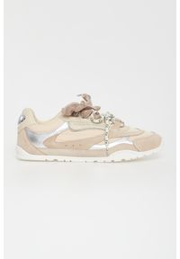 Pinko - Sneakersy damskie zamszowe PINKO. Materiał: zamsz #5