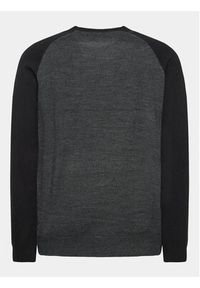 Brave Soul Sweter MK-230HIGGS Szary Regular Fit. Kolor: szary. Materiał: wiskoza #7