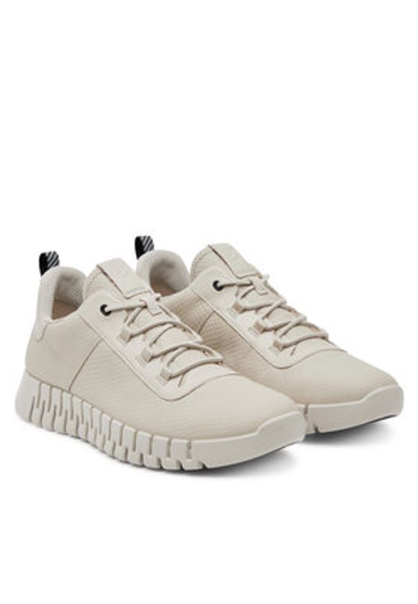ecco - ECCO Sneakersy Gruuv 52527458261 Szary. Kolor: szary. Materiał: materiał
