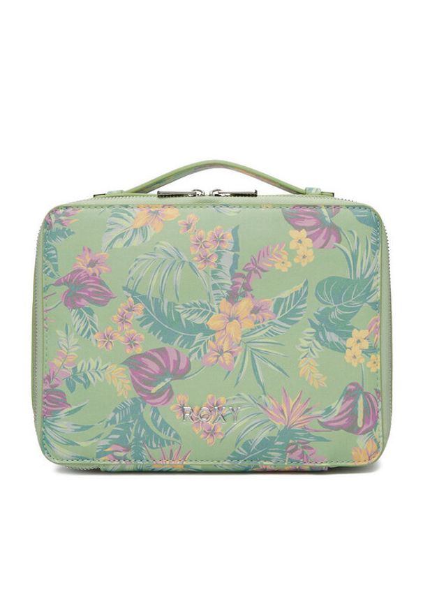 Roxy Kosmetyczka WB-RX-W1-004-SS26 Zielony. Kolor: zielony. Materiał: skóra