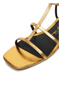 Gino Rossi - GINO ROSSI Sandały CEO-ROSE-LT22866-1 Złoty. Kolor: złoty. Materiał: skóra #3