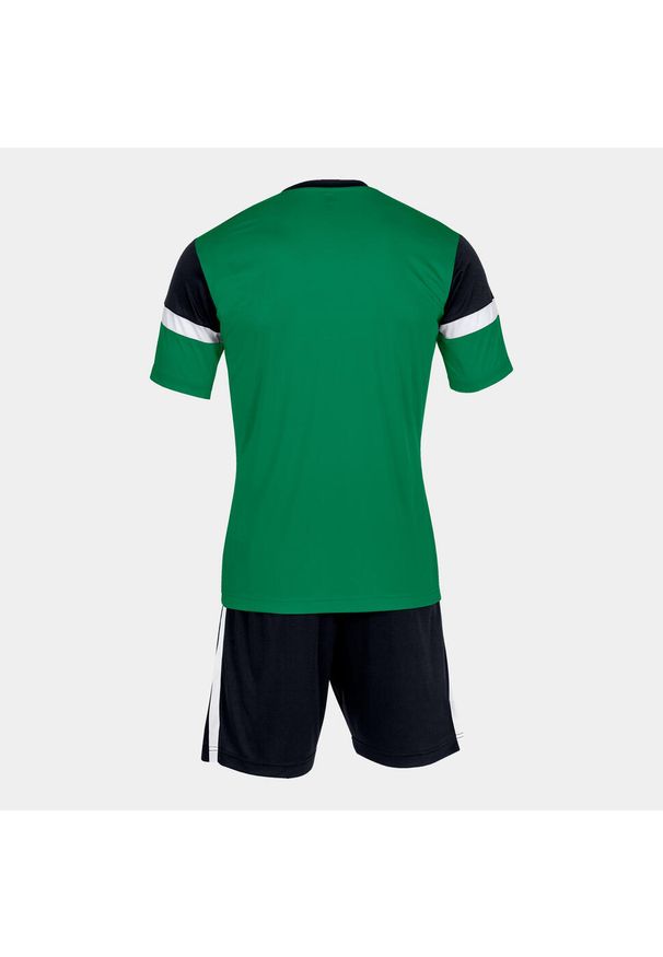 Zestaw piłkarski męski Joma Danubio. Kolor: czarny, zielony, wielokolorowy. Materiał: dresówka. Sport: piłka nożna
