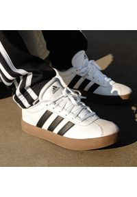 Adidas - Buty dla dzieci ADIDAS VL Court. Okazja: na uczelnię. Zapięcie: sznurówki. Materiał: kauczuk