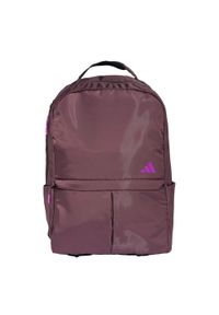 Adidas - Plecak Yoga. Kolor: fioletowy. Materiał: materiał #1