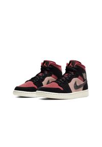 Buty do chodzenia unisex Air Jordan 1 Mid Canyon Rust. Kolor: beżowy, czarny, wielokolorowy. Sport: turystyka piesza #2