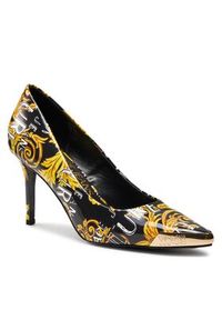 Versace Jeans Couture Szpilki 76VA3S50 Czarny. Kolor: czarny. Materiał: skóra. Obcas: na szpilce #5