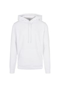 BUILD YOUR BRAND - Bluza Z Kapturem Unisex Dla Dorosłych. Typ kołnierza: kaptur. Kolor: biały