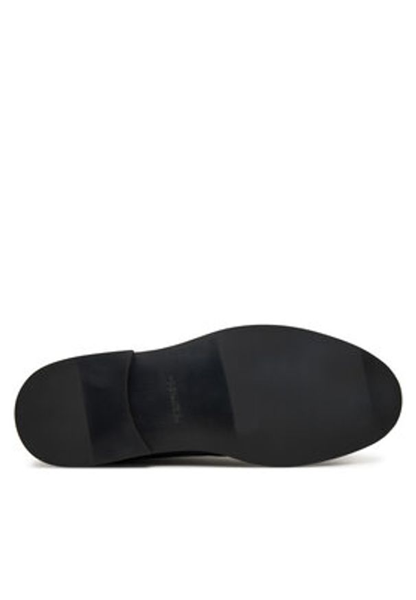 Calvin Klein Półbuty Ess Rubber Derby Su HM0HM01928 Czarny. Kolor: czarny. Materiał: skóra, zamsz