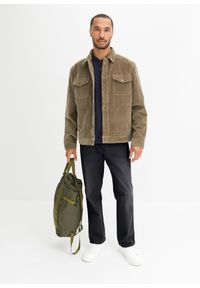 bonprix - Koszulka z dekoltem henley z czystej bawełny organicznej (2 szt.). Typ kołnierza: typu henley. Kolor: niebieski. Materiał: bawełna. Długość rękawa: krótki rękaw. Długość: krótkie. Styl: elegancki #3