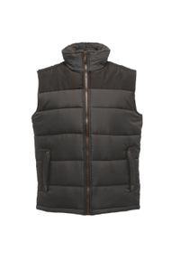 Regatta - Kurtka Ocieplana Męska Altoona. Kolor: szary, wielokolorowy, czarny. Sport: turystyka piesza #1