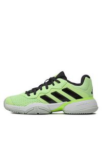 Adidas - adidas Buty Barricade Tennis Kids IF0449 Zielony. Kolor: zielony #4