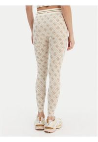 Guess Spodnie materiałowe 179838 Beżowy Slim Fit. Kolor: beżowy. Materiał: syntetyk #3