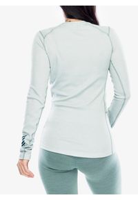 Bluza damska Helly Hansen LIFA Merino Midweight Graphic Crew. Kolor: zielony