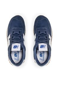 New Balance Sneakersy GS237PD Granatowy. Kolor: niebieski. Materiał: materiał #2