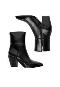 Jenny - JENNY Botki CEO-LS6336-01 Czarny. Kolor: czarny. Materiał: syntetyk, materiał #3