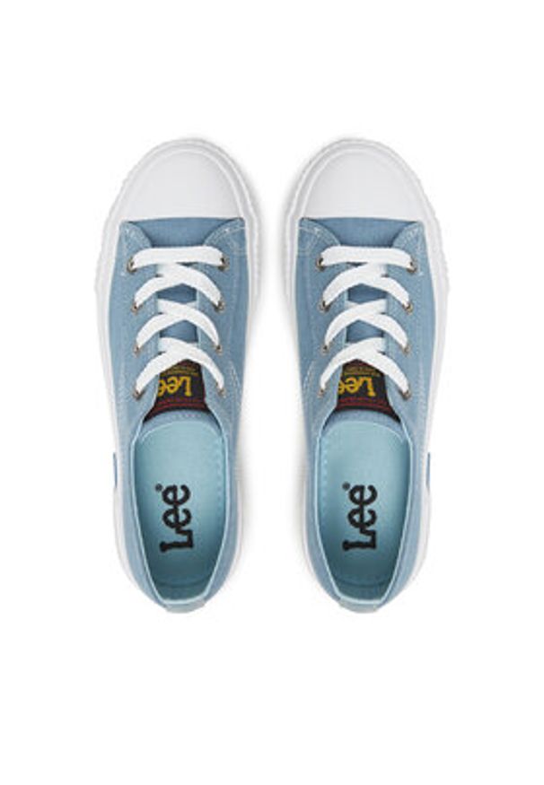Lee Trampki Isla C Women Low 50251001 .21H Niebieski. Kolor: niebieski. Materiał: materiał