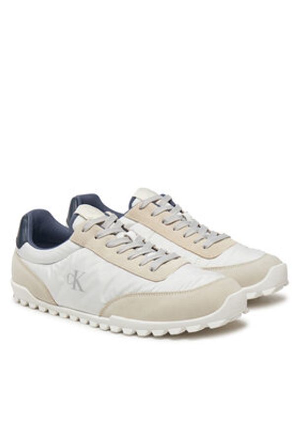 Calvin Klein Jeans Sneakersy YM0YM01263 Biały. Kolor: biały. Materiał: materiał