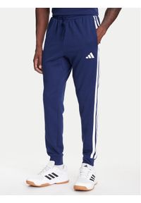 Adidas - adidas Spodnie dresowe Essential 3-Stripes JD1878 Niebieski Regular Fit. Kolor: niebieski. Materiał: bawełna