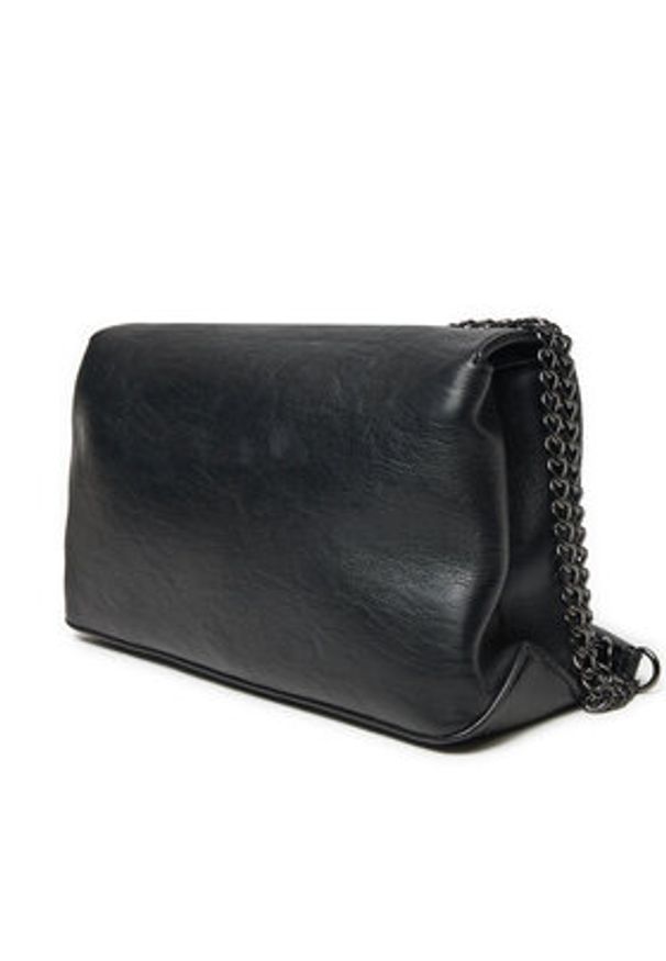 Love Moschino - LOVE MOSCHINO Torebka JC4292PP0LKB0000 Czarny. Kolor: czarny. Materiał: skórzane