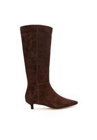 Lauren Ralph Lauren - LAUREN RALPH LAUREN Kozaki Frncsa Tl Hl Bo Tal 802P15726002 Brązowy. Kolor: brązowy. Materiał: skóra, zamsz #1